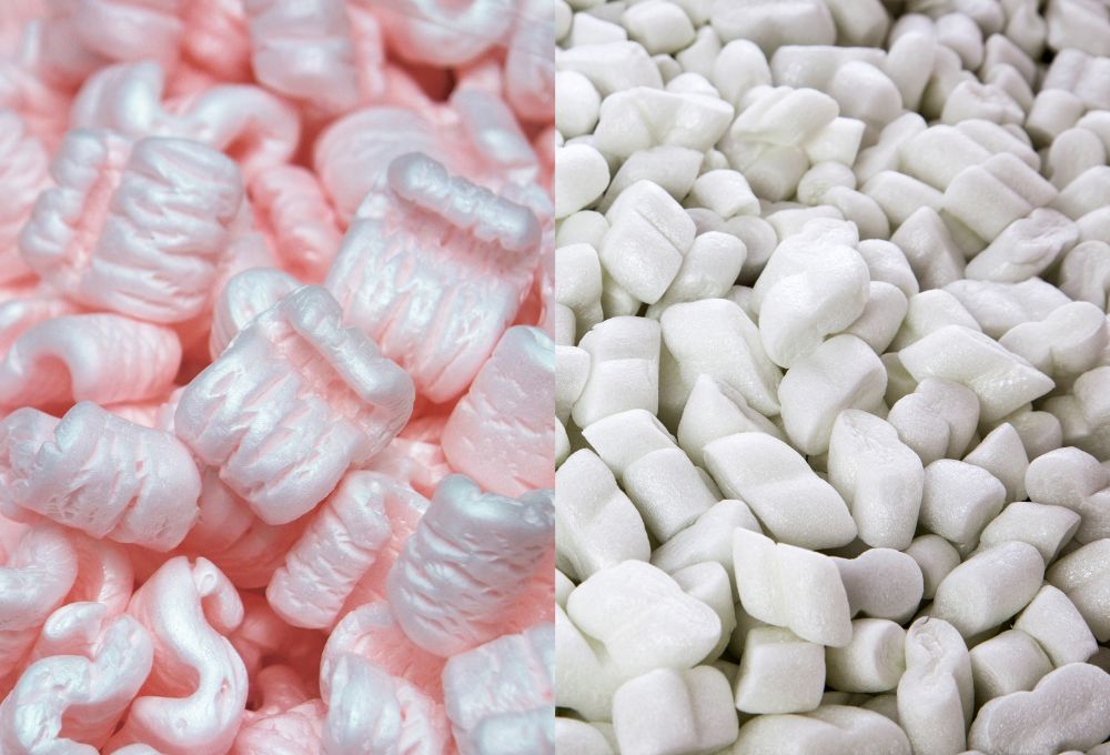 EPS packing peanuts