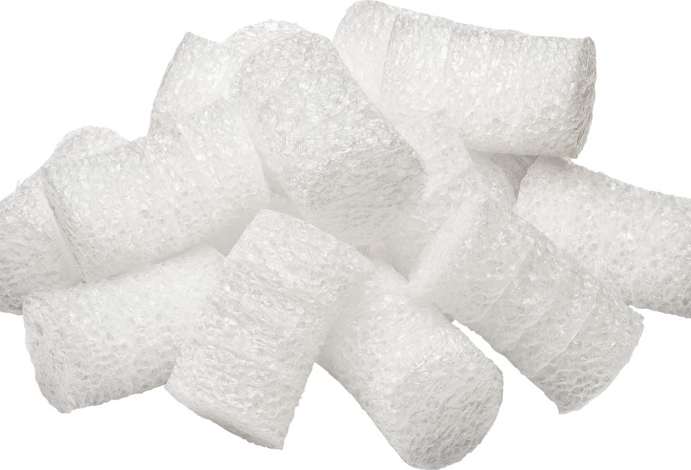 Biodegradable packing peanuts